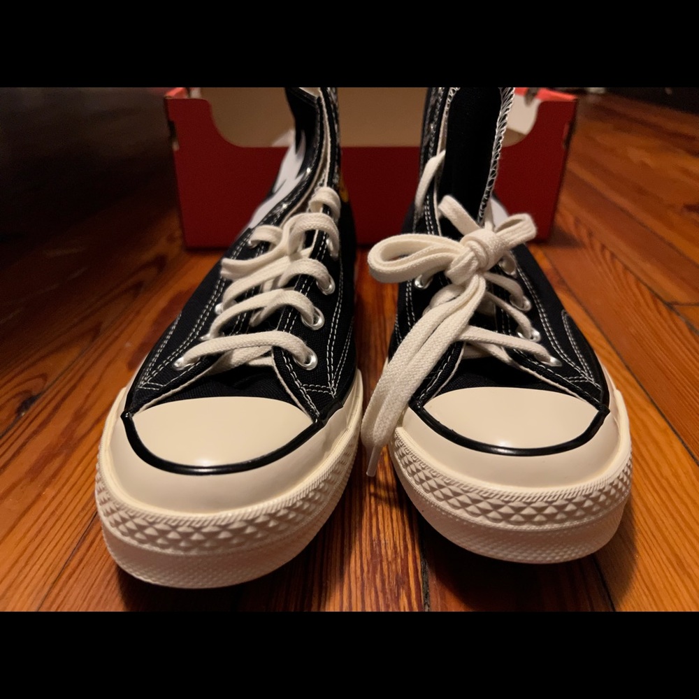 Chinatown Market x A Bathing Ape x Chuck 70 High ‘Black’ - Picture 6 of 7